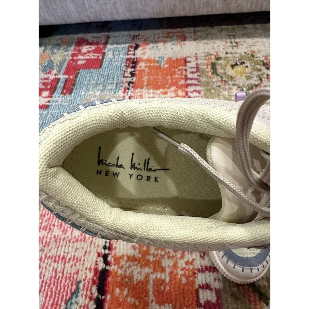 Nicole Miller Brita‎ Multi Color Platform Sneakers | New Spring Color | NWOB 9